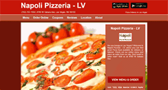 Desktop Screenshot of lasvegasnapolipizzeria.eat24hour.com