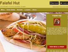 Tablet Screenshot of falafel-hut-san-rafael.eat24hour.com