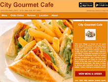 Tablet Screenshot of citygourmetnyc.eat24hour.com