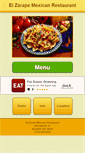 Mobile Screenshot of elzarapemex.eat24hour.com